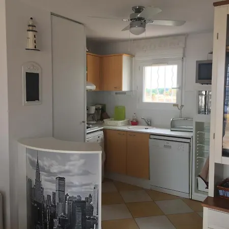 3 Pieces Duplex 6 Couchages Cap D'agde Apartment *